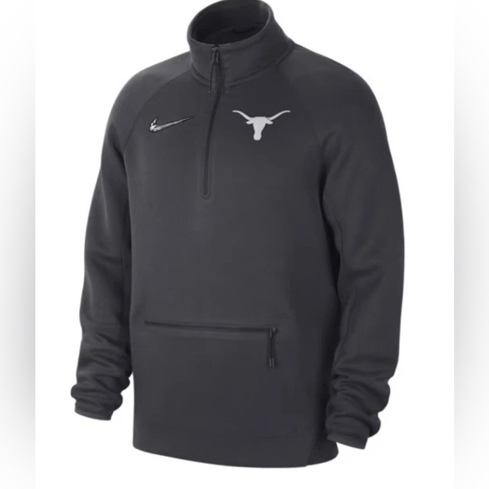 Nike Tech Fleece Texas Longhorns PE Playoff CFP 1/4 Zip Up Sweatshirt Men’s sz M